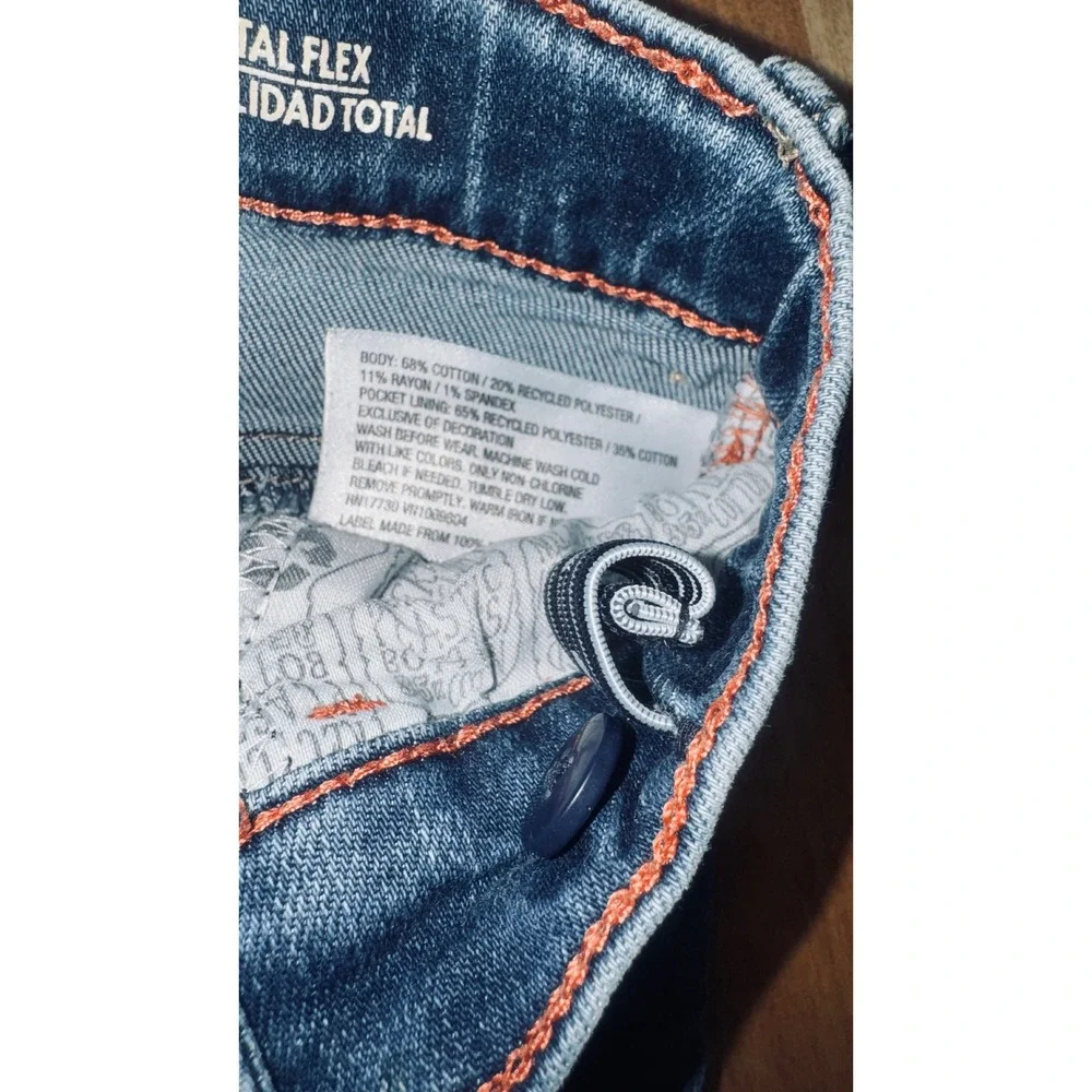 Cat Jack Toddler Boys Blue Denim Jean Shorts Size 18 Months Total Flex - Picture 6 of 7